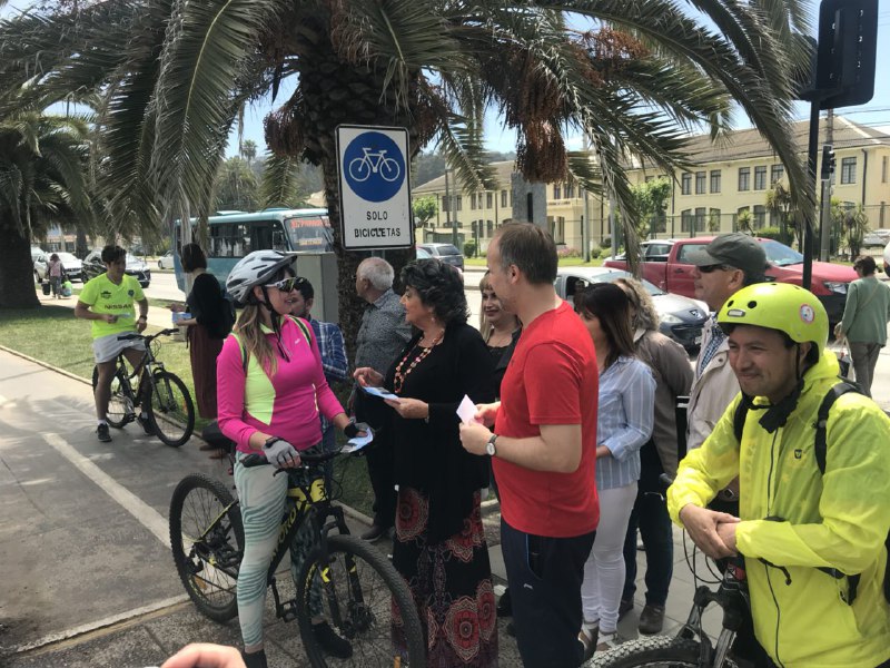 Se hizo un llamado a usuarios de la vía pública a respetar nueva Ley de Convivencia Vial en Viña del Mar