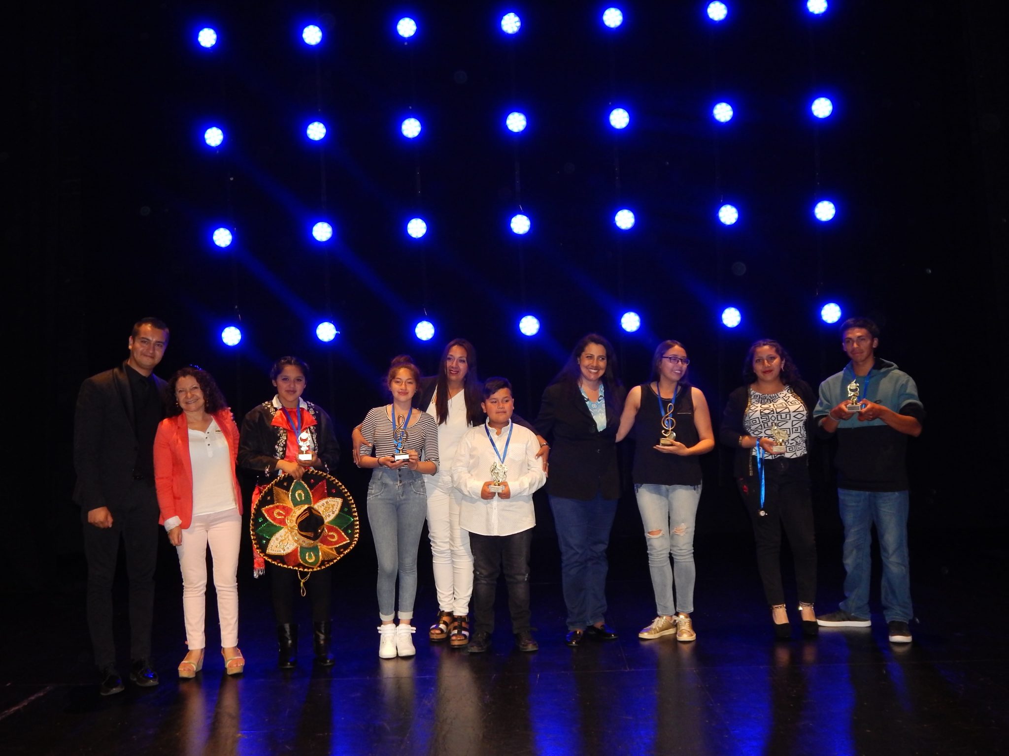 Niños y jóvenes se lucieron en “Primer Festival de la Voz Estudiantil” de Quilpué