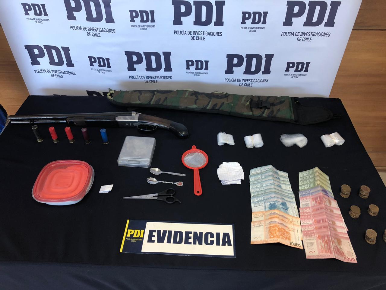 Cartagena: PDI elimina foco de microtráfico