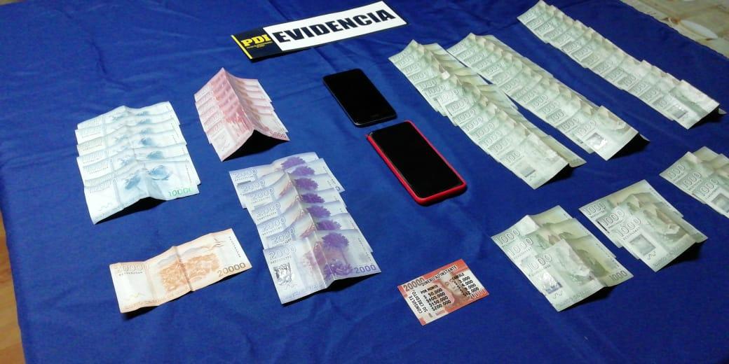 Limache: PDI detiene a extranjeros por delito de usura