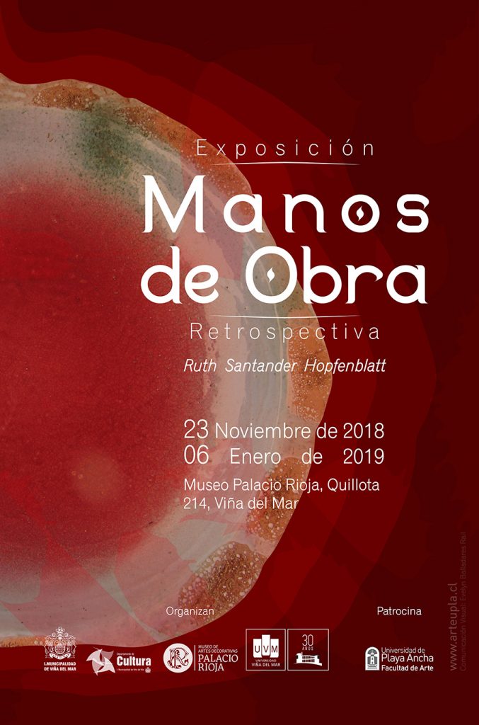 Ruth Santander presenta “Manos a la Obra” en Museo Palacio Rioja de Viña del Mar