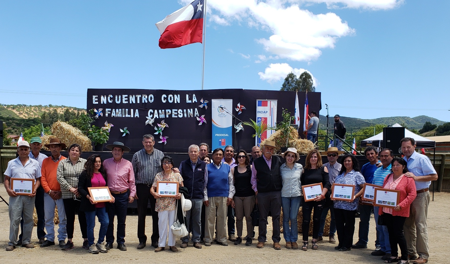 Más de 350 agricultores de la provincia de Quillota celebran a la familia campesina