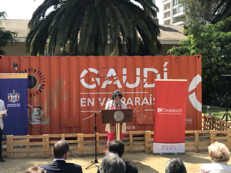Obras de Gaudi se pueden conocer en Viña del Mar a través de realidad virtual