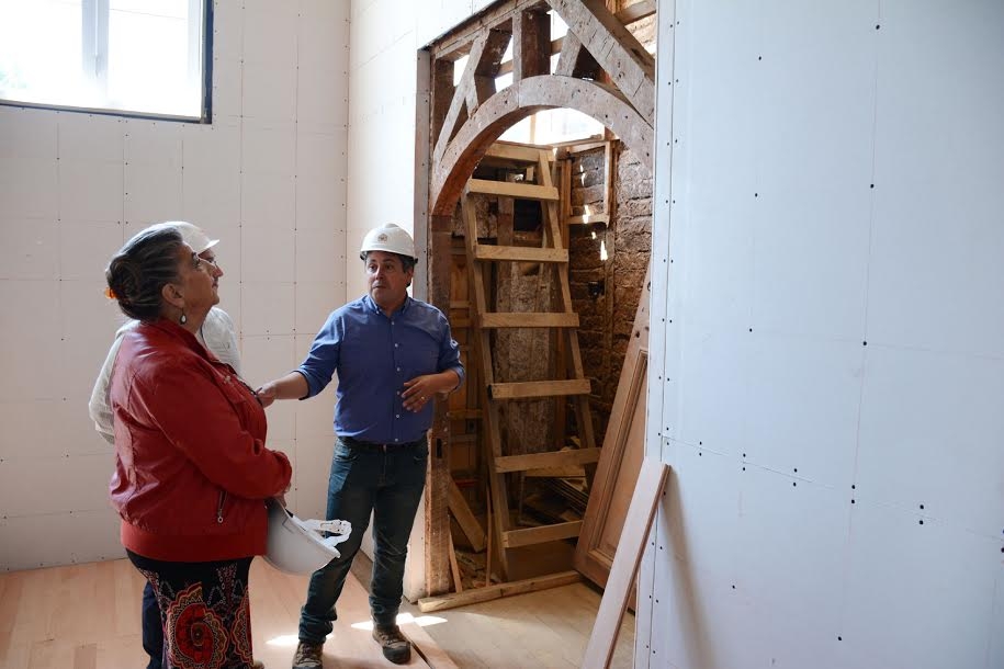 Se reanudan faenas de restauración de Museo de Bellas Artes-Palacio Vergara