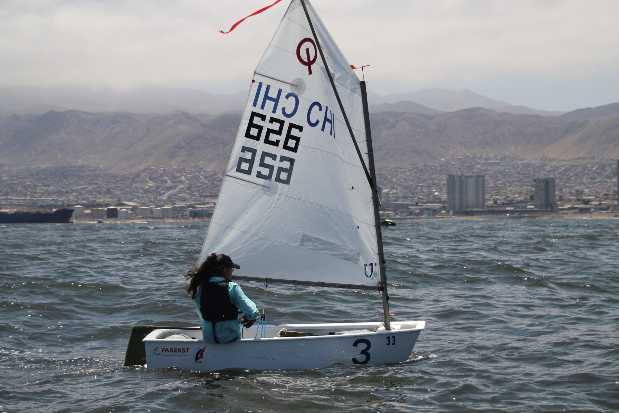 En Algarrobo continúa GP5 – Selectivo Sudamericano de Veleros Optimist