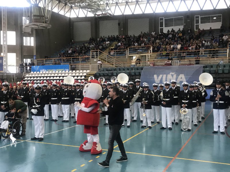Viña del Mar se adhirió a celebración de 200 años de la Armada con Tatoo de bandas militares