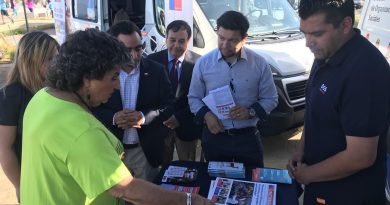 Viña del Mar: Comienza la gira nacional de verano del Info Bus Ciudadano y Civil móvil