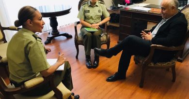 Quilpué: Alcalde Viñambres se reúne con Jefa de Zona de Prevención y Protección de la Familia