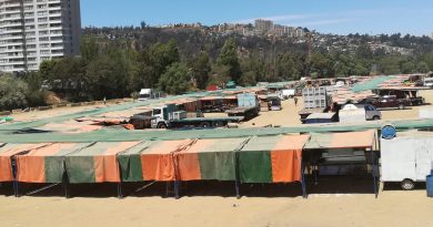 Acceso a Feria Marga Marga por Simón Bolívar se cierra y traslada hacia poniente