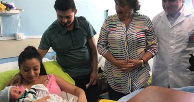 Alcaldesa Virginia Reginato  visitó a los primeros nacidos del 2019 en la comuna de Viña del Mar