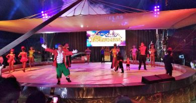 Hijos de funcionarios del Hospital Van Buren disfrutaron jornada especial del circo Los Tachuelas