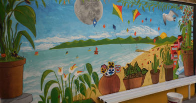 Realizan murales con usuarios del Hospital del Salvador  en el  Complejo Penitenciario de Valparaíso