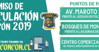 PERMISO DE CIRCULACIÓN 2019: Municipio de Concón agregó 3 nuevos puntos de pago
