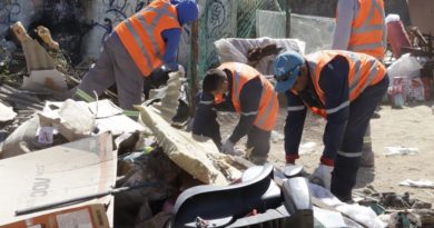 Villa Alemana: Se retiran más de 18 toneladas de basura en operativo municipal