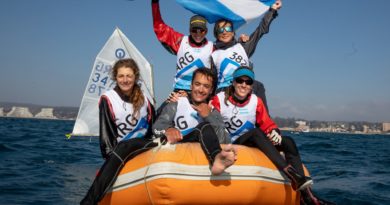 Argentina Campeón Sudamericano por Equipos de Veleros Optimist