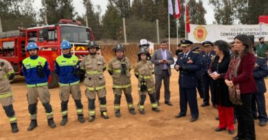 Viña del Mar: Se implementará el primer Centro de Entrenamiento para Bomberos