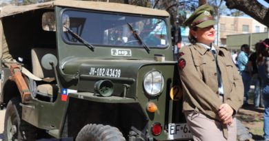 Villa Alemana revivió a gran escala la Segunda Guerra Mundial