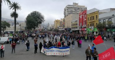 Valparaíso: Masiva y multitudinaria fue el segundo Paro Nacional convocado por la CUT