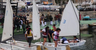 Aumenta número de escolares de Concón que aprenden velas en Club de Yates Higuerillas