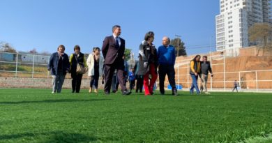 Primera cancha de pasto sintético público de Viña del Mar tendrá estándares FIFA