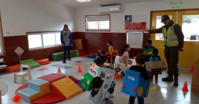 Carabineros enseñó educación vial a pequeños de la Isla Robinson Crusoe