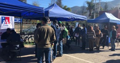 Olmueínos participaron activamente de Gobierno en Terreno que se realizó en el CESFAM de la comuna