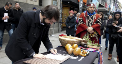 Alcaldía Ciudadana se compromete con demandas de los Pueblos Originarios de Valparaíso