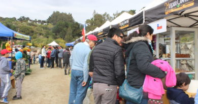 Papudo: Mercado Campesino convocó a cientos de personas en Las Salinas de Pullally