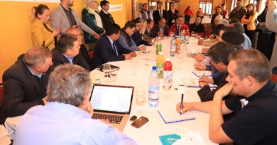 Crisis Hídrica: Intendente de Valparaíso y alcaldes de las zonas afectadas se reúnen