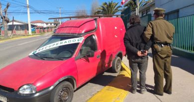 Concón: Detienen a violento ladrón de autos