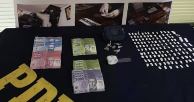 Valparaíso: PDI desbarata foco de microtráfico en Cerro La Cruz