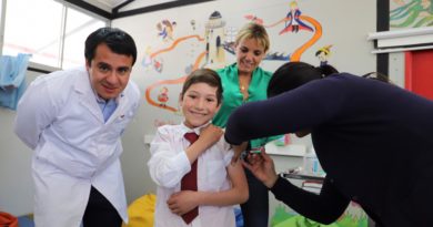 En escuela rural de Papudo se inició en provincia de Petorca vacunación contra el Virus del Papiloma Humano