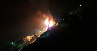 Villa Alemana: Incendio deja una vivienda y un local comercial destruidos