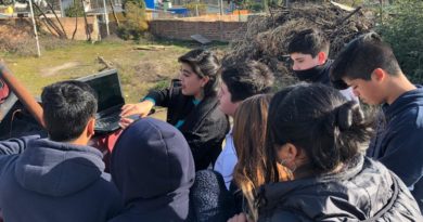 Puchuncaví: Seremi realiza charla en terreno para estudiantes de Puchuncaví sobre funcionamiento y monitoreo de calidad del aire