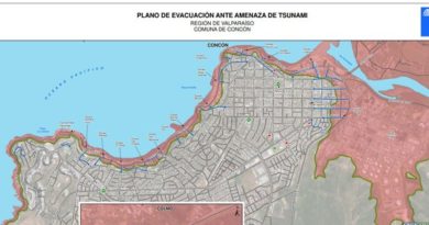 Concón: Municipio informa protocolos para simulacro de Tsunami de este jueves