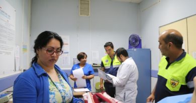 Unidad de Emergencias del Hospital Van Buren destaca durante periodo de estallido social