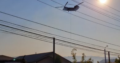 Incendio estructural en Valparaíso afectó a siete viviendas