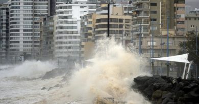 Alerta de marejadas desde Arica a Constitución
