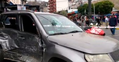 Valparaíso: Balacera causa colisión en pleno centro
