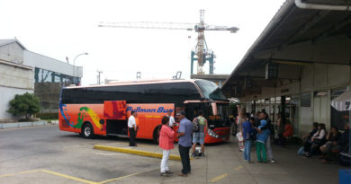 Se instala el primero de tres túneles sanitarios en Terminal La Alameda