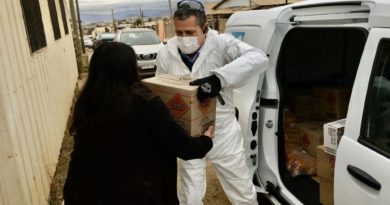 Twitteros Solidarios colaboró con ocho ollas comunitarias y entregan mantitas a gente de calle