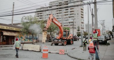 Municipio de Valparaíso a avanza en mejoras viales