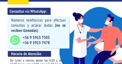 Viña del Mar habilitó fonos para agendar vacuna contra Covid