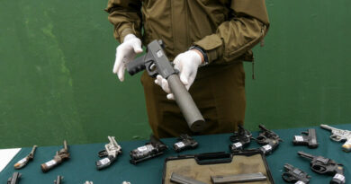 Más de 200 armas de fuego incautadas y otras fueron entregadas por antiguos dueños