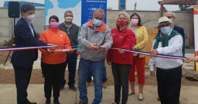 Inauguran nuevo alcantarillado en Loncura: más de mil familias serán beneficiadas