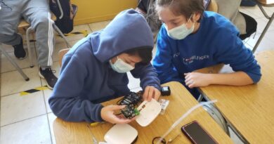 Escolares quilpueínos participan junto a pares de Escocia en innovador proyecto