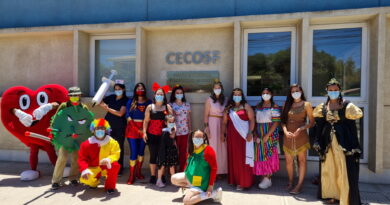 Cecosf “María Ernestina Fernández” de Quillota celebró sus cinco años con comparsa de disfraces y caravana