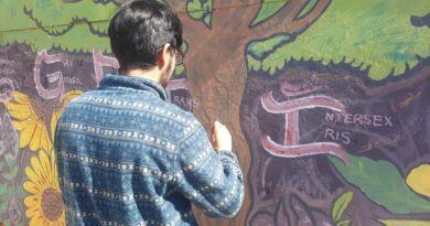 Inauguran mural creado por población penal de diversidad sexual en Cárcel de Quillota