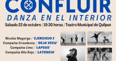 Destacados elencos de danza contemporánea se presentan en Quilpué
