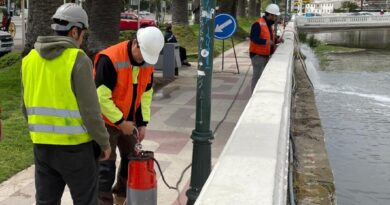 Esval implementa acciones especiales en el estero Marga Marga